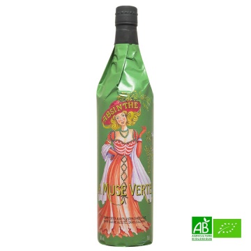 Absinthe bio La Muse Verte 70cl 68%Vol
