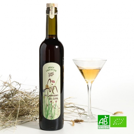 Liqueur de foin bio des montagnes du Jura 50cl 17%Vol