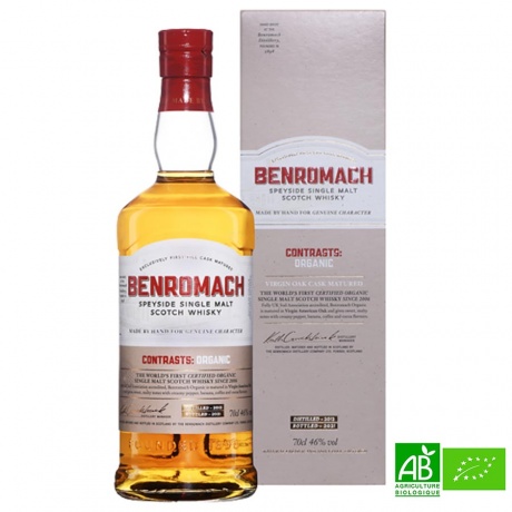 Whisky bio Benromach 70cl