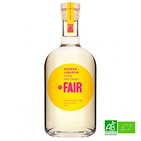 FAIR Liqueur de gingembre bio 70cl 35%Vol