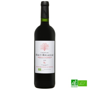 Bordeaux supérieur AOC bio Château Haut-Rigaleau 75cl