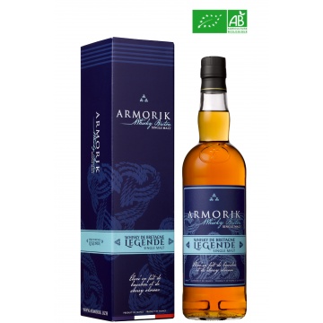 Whisky breton bio ARMORIK Légende Single malt