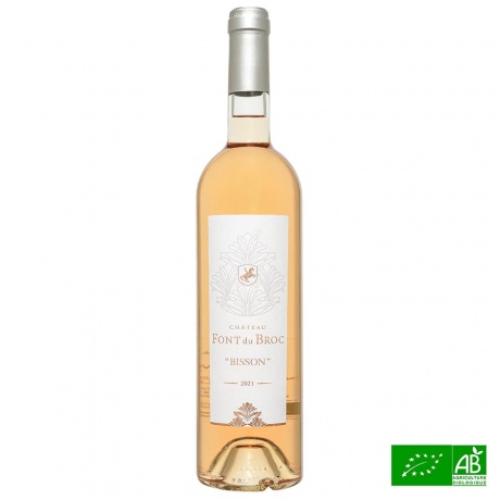 Côtes de Provence AOP rosé bio Château Font du Broc 75cl 13,5%Vol
