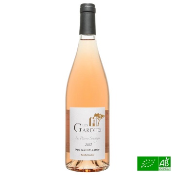 Pic Saint-Loup rosé bio AOC Les Pierres Sauvages 2022 - 75cl