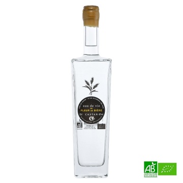 Eau de vie de Fleur de bière bio Distillerie CASTAN