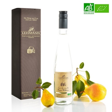 Eau de Vie de Poire Williams bio Distillerie Lehmann
