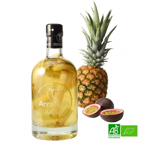 Punch au rhum bio Ananas Passion 70cl 21%vol